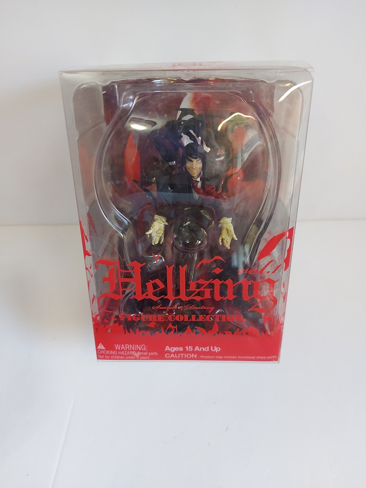 Hellsing Alucard Figure, Search & Destroy Blood and Bats, Vol. 1, Organic NEW