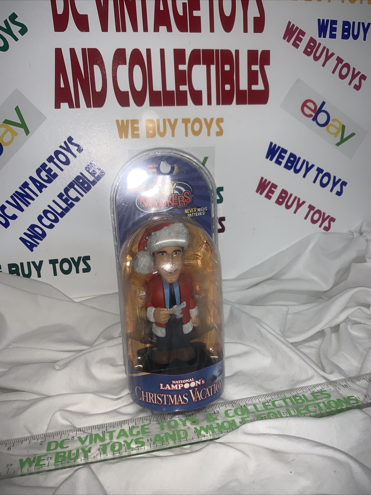 National Lampoons Christmas Vacation NECA SOLAR POWERED BODY KNOCKERS FIGURE
