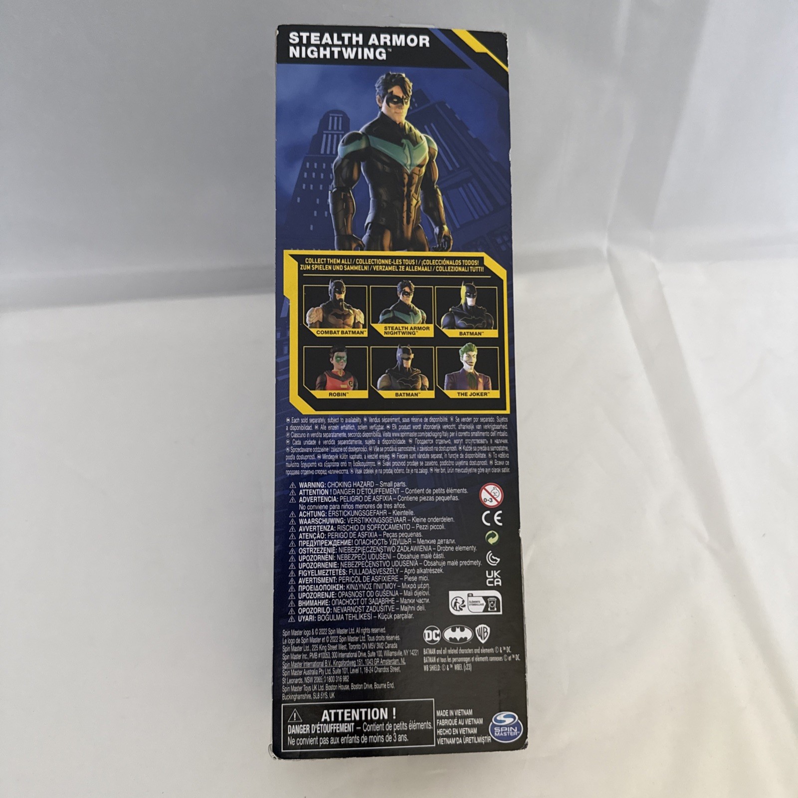 DC Comics Nightwing Stealth Armor 12-inch Action Figure Spin Master 1st Edition