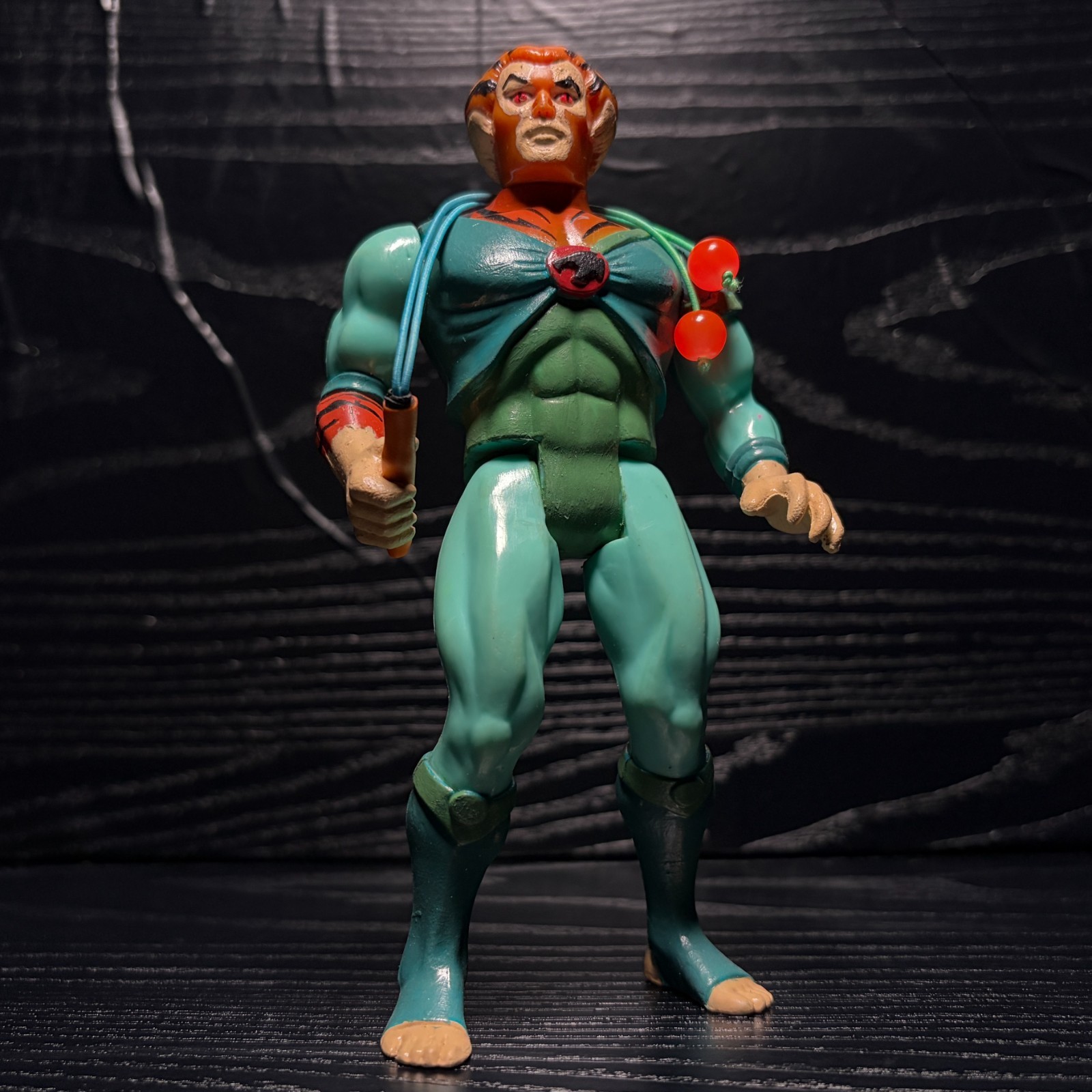 ThunderCats – Custom Old Tygra & Bolo Whip (LJN Toys, Telepix, T. Wolf, 1986)