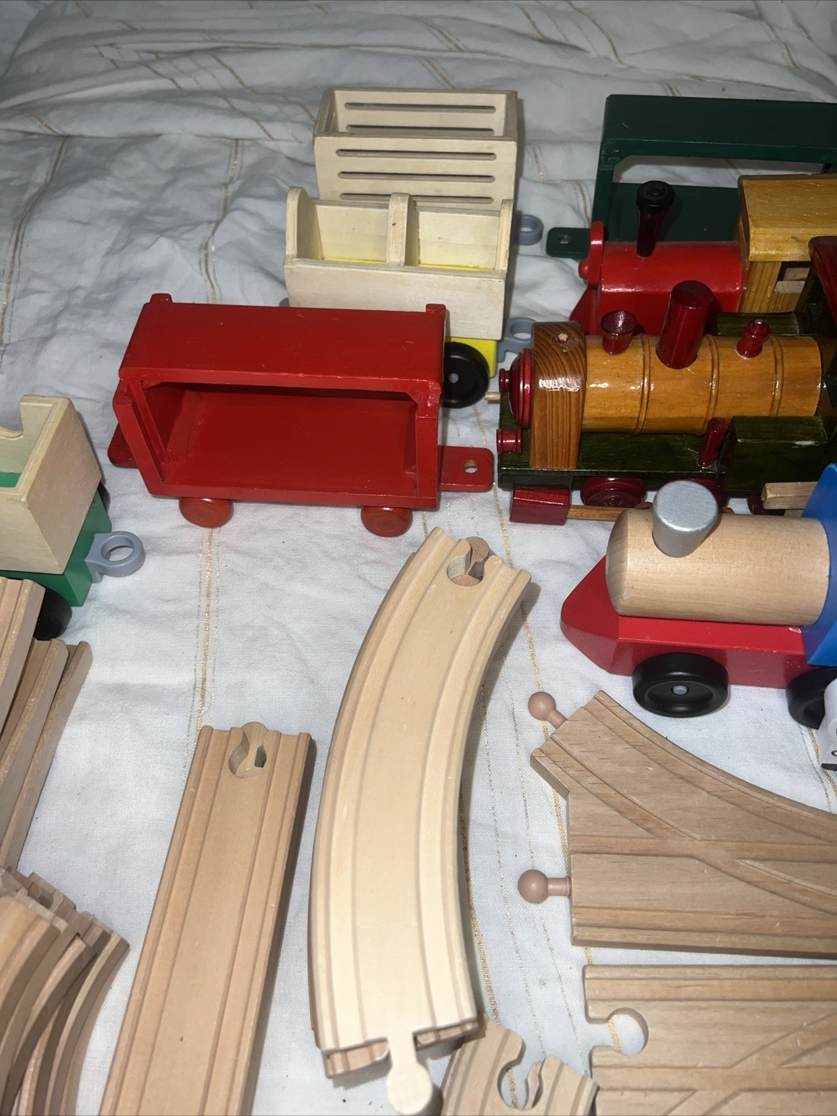 Thomas And Friends Multicolor Train Mixed Lot Wooden Track Figures Accessories