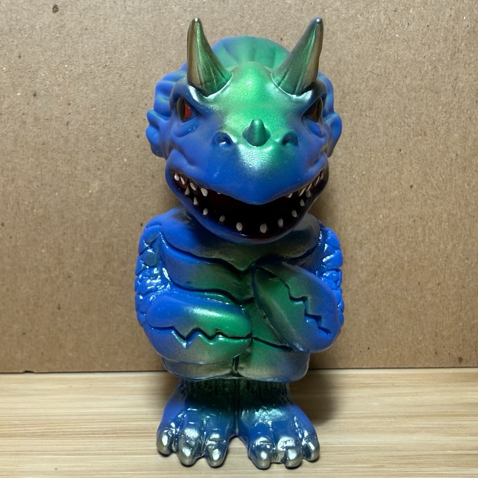 Creature Bazaar x Blitzkrieg Toys Primeval & Alien Zorb Sofubi Vinyl Figures