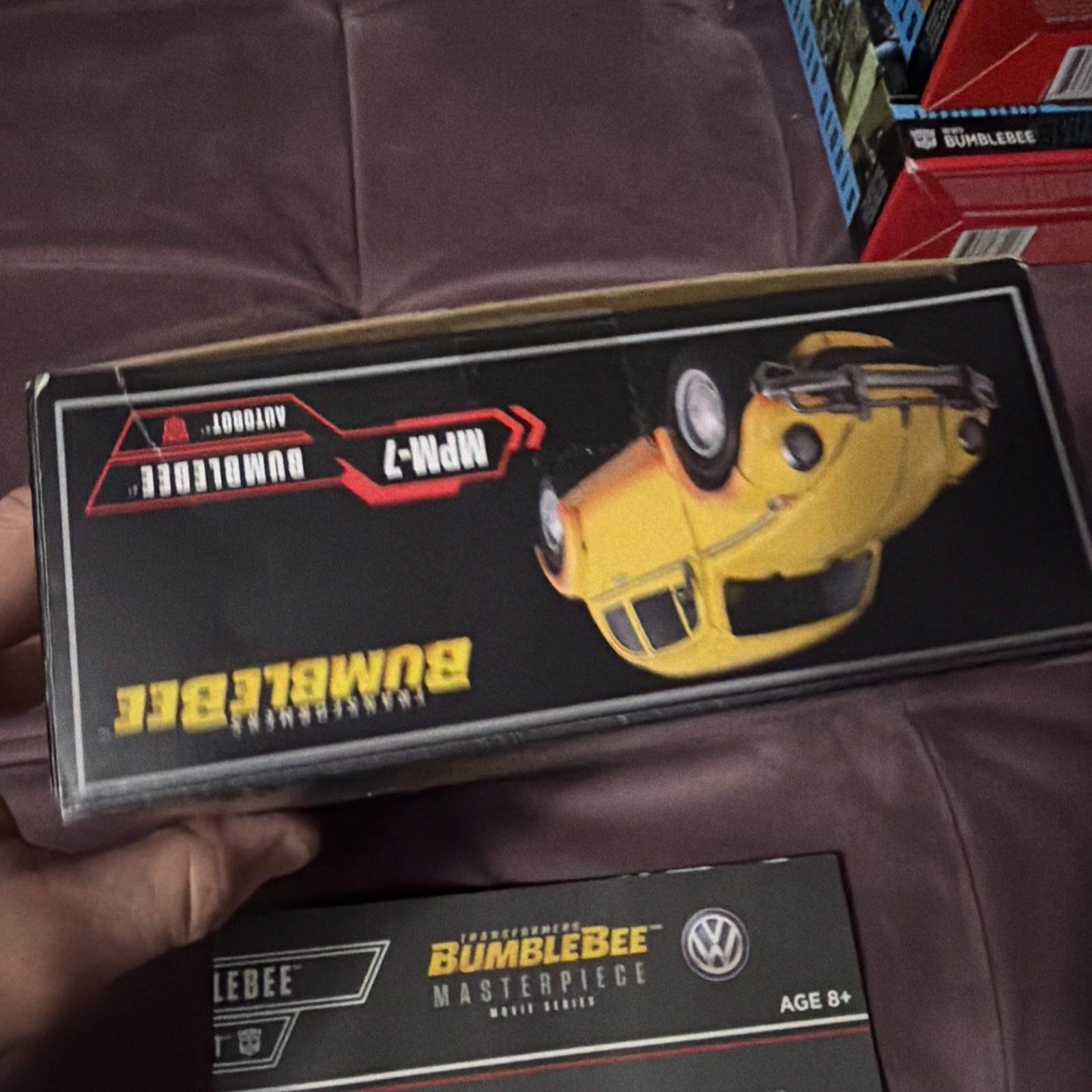 Box & Instructions ONLY Transformers Movie Masterpiece MPM-7 Bumblebee VW Beetle