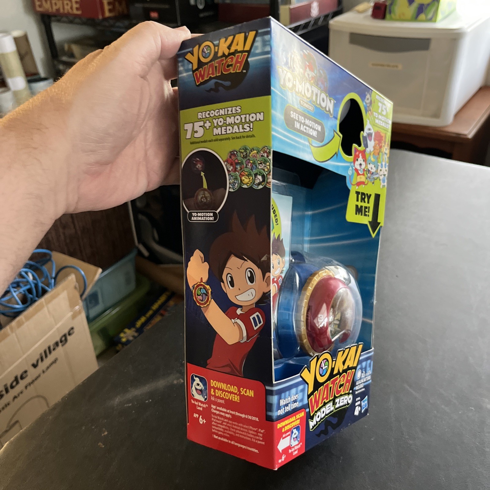 Yo kai Watch Model Zero +2 Exclusive Medals Hasbro 2016 Yo Motion