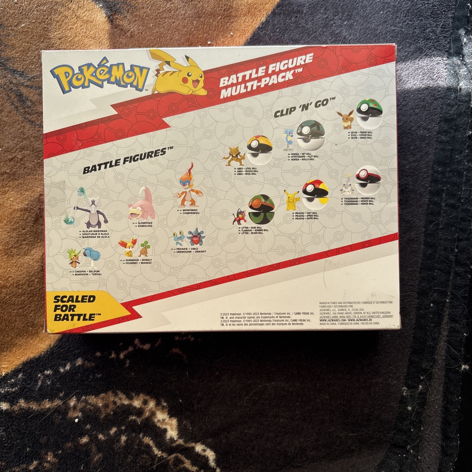 Pokemon Battle Ready Multi-Pack 8 Figures Frogadier Johto Monferno BRAND NEW