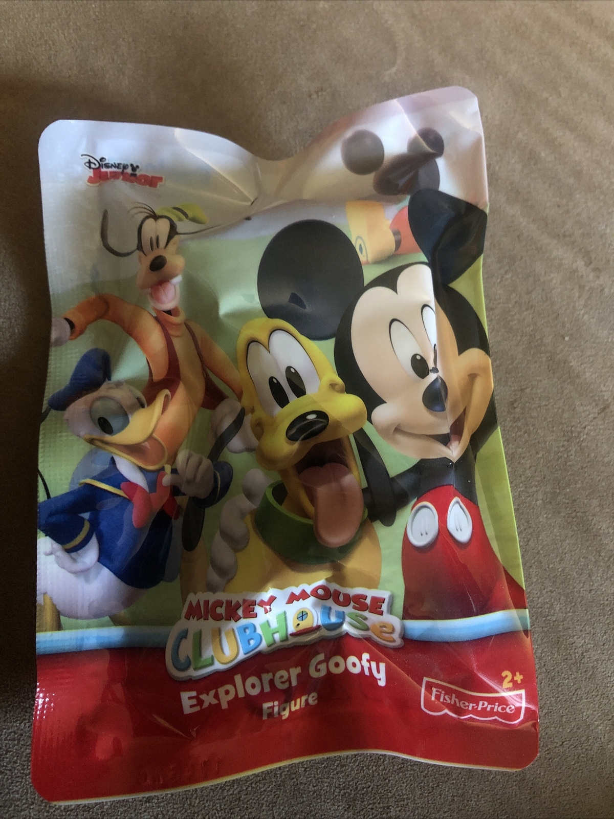 Explorer Goofy Figure Mickey Mouse Clubhouse Fisher-Price Goofy Toy Sealed New