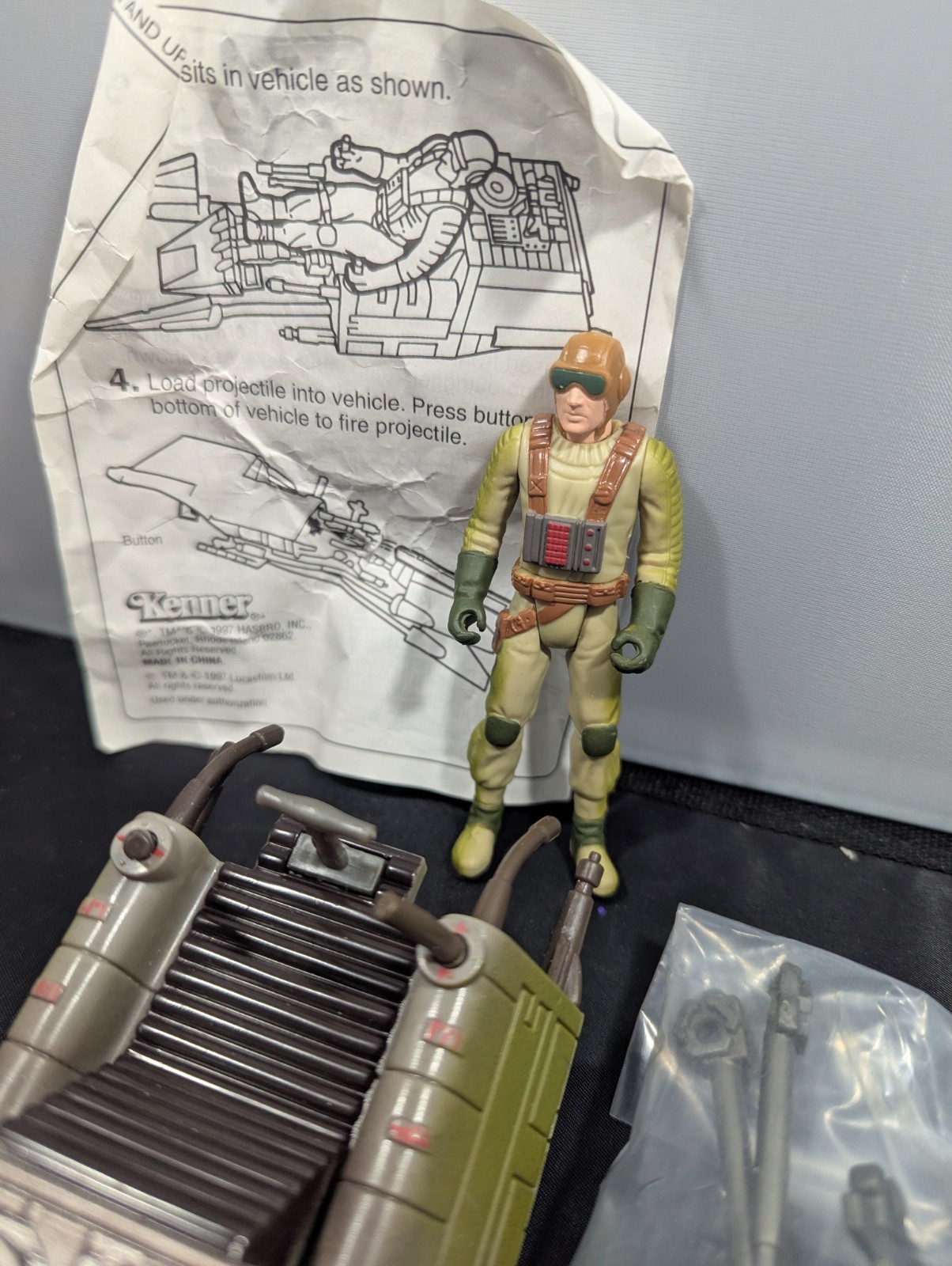 Hasbro 1997 Star Wars Expanded Universe Speeder Bike Action Figure Vehicle