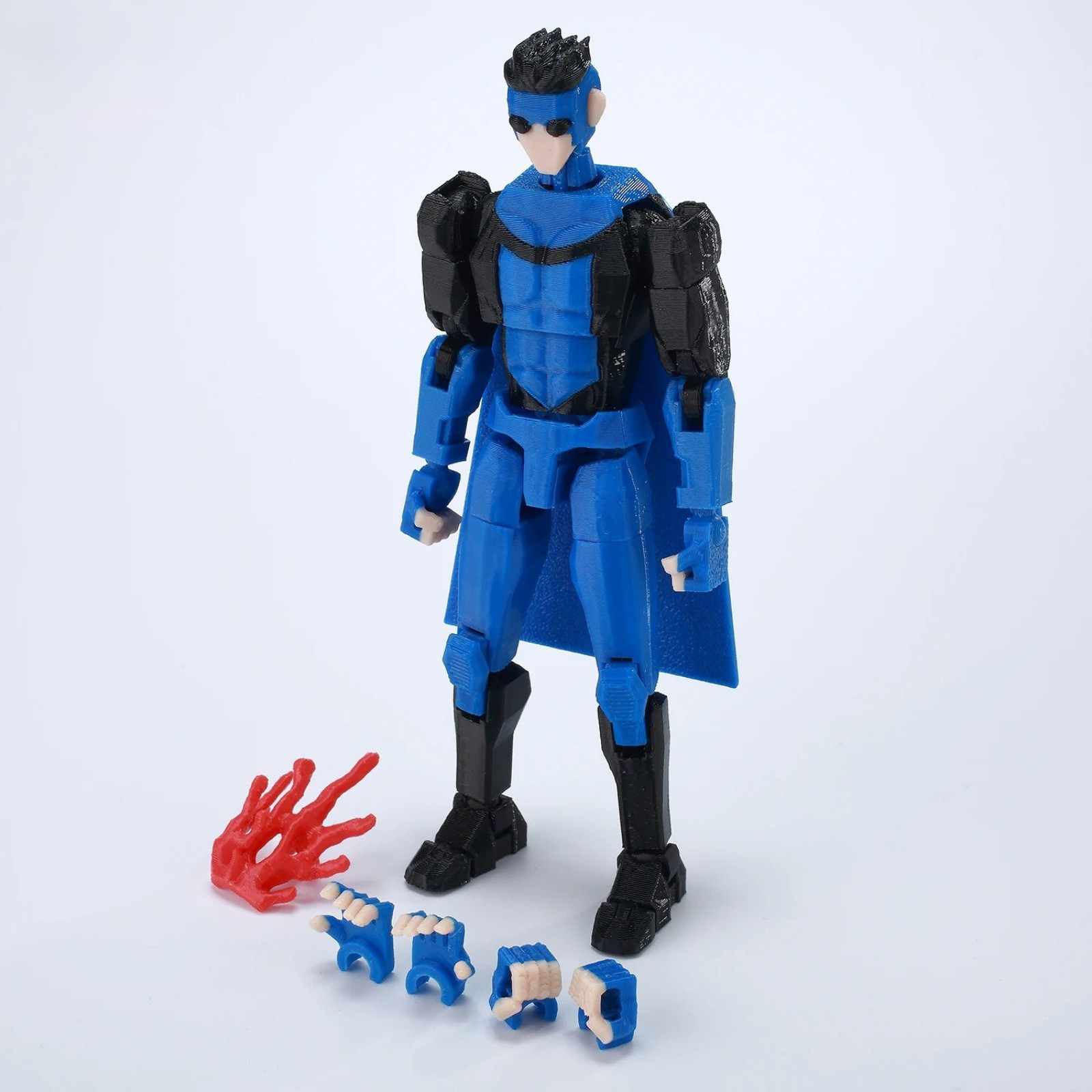 Superhero Team Invincible Boy Heroes Action Figure Multi-Colored Collectible Toy