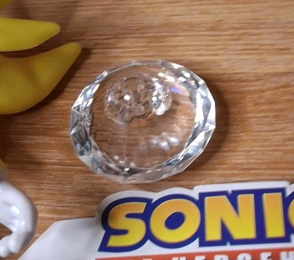 Sonic the Hedgehog SUPER SILVER 4&Prime; Figure Emerald Jakks Pacific