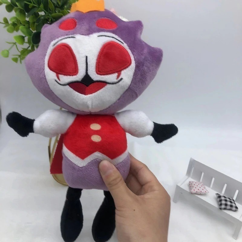 Cartoon Anime Helluva Boss Extremely Evil Boss Plush Toy Demon Doll Gift