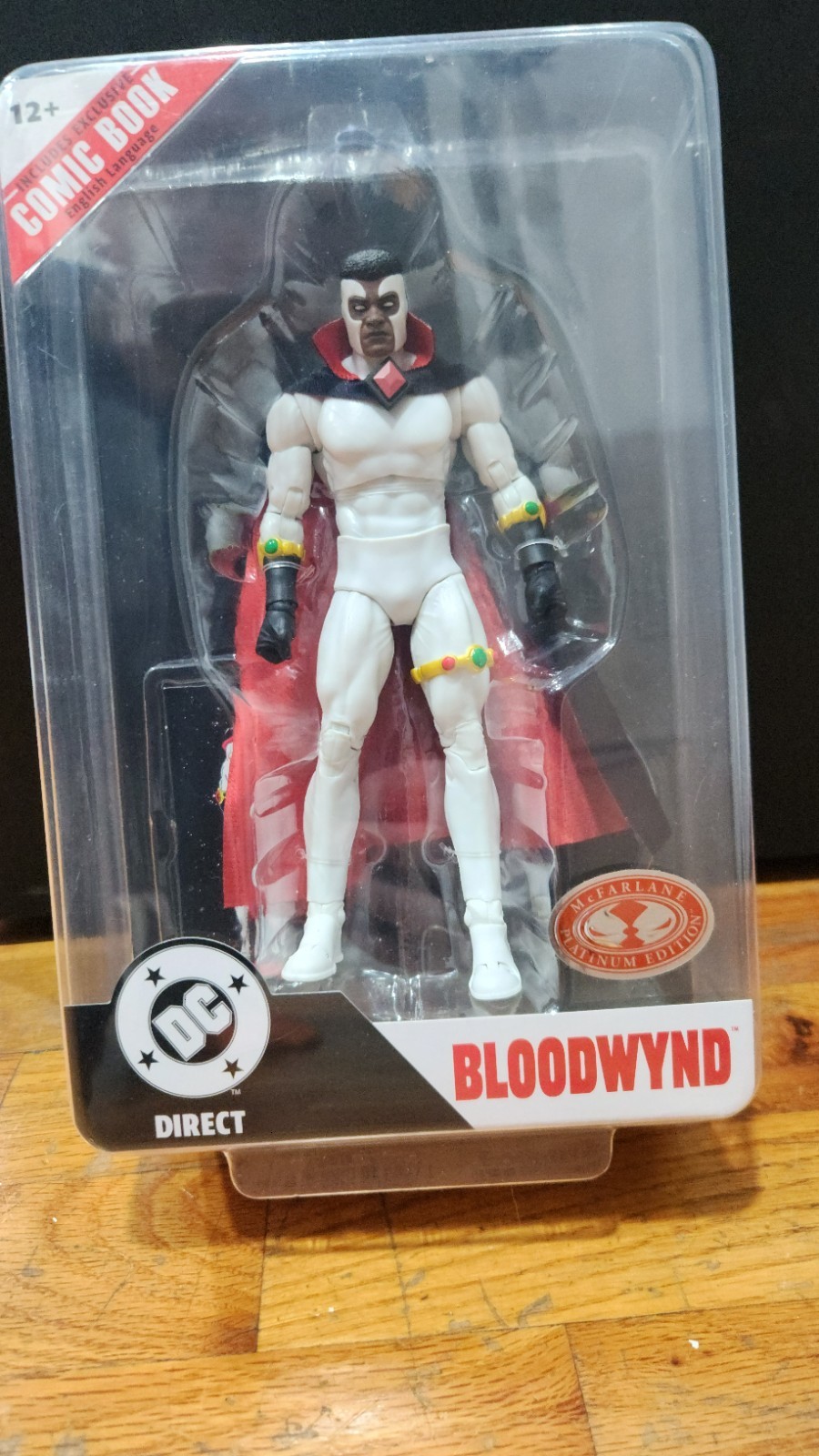 McFarlane DC Direct Page Punchers Bloodwynd Red Platinum Chase