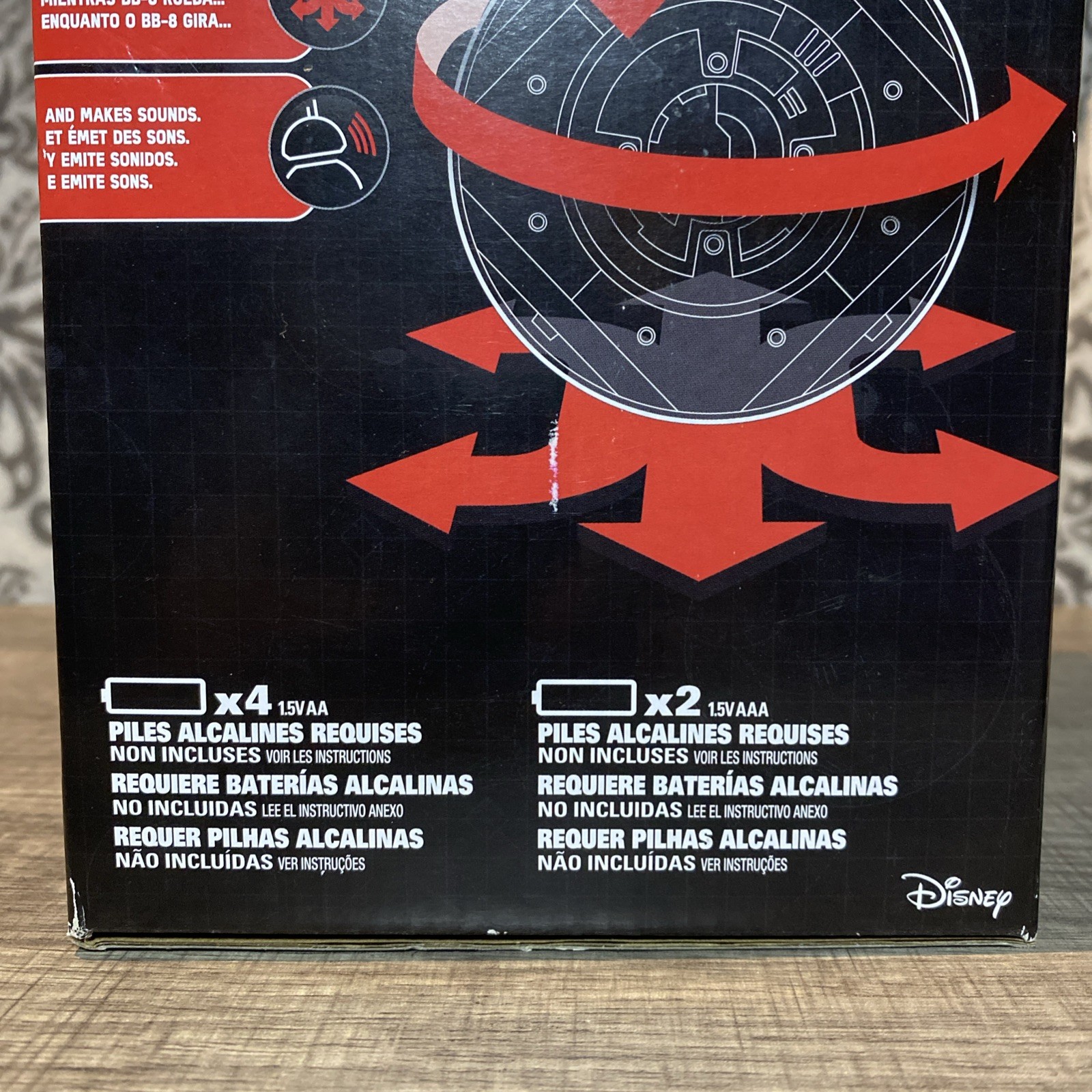 BB-8 Star Wars Remote Control The Force Awakens RC Droid pre-owned, works great