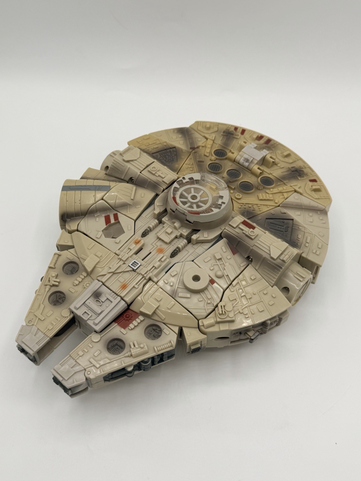 2006 Hasbro Star Wars Transformer Millenium Falcon Han Solo Chewbacca Read Below