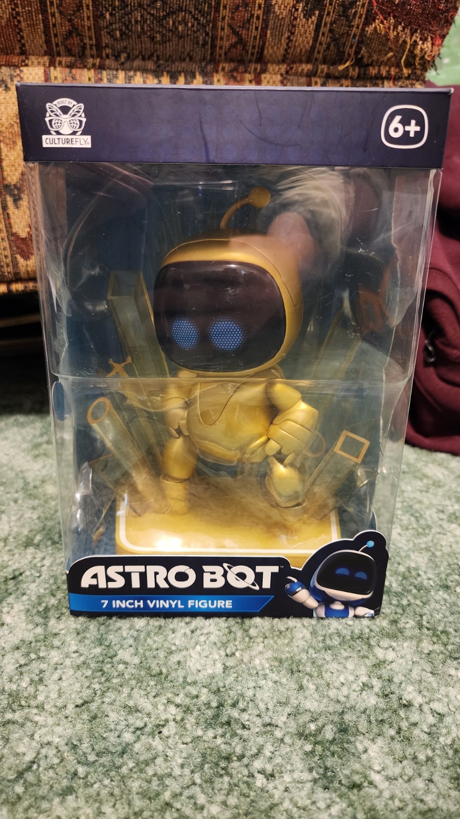 NEW Astro Bot Gold Vinyl Figure 7-Inch by CultureFly – Limited Edition – Sealed