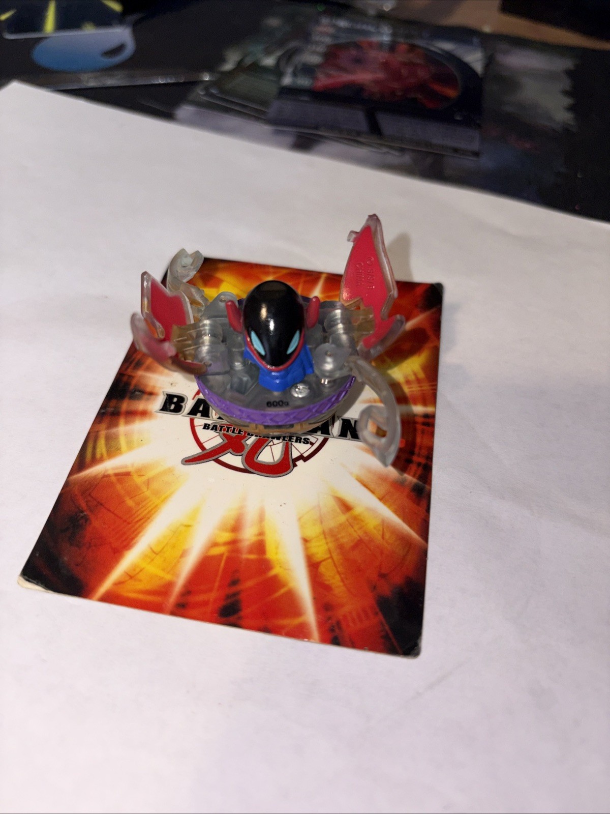 Bakugan Preyas Diablo B2 600G Translucent Haos Extremely Rare
