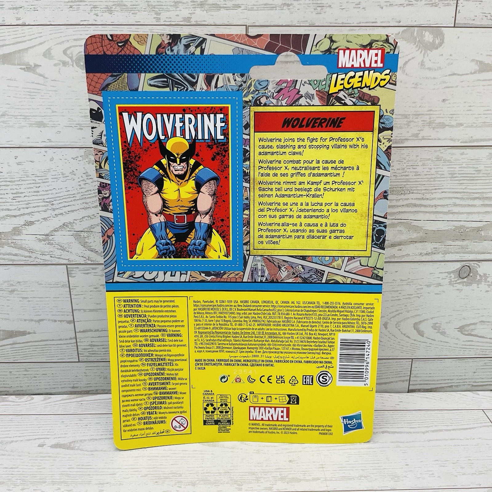 Marvel Legends Retro Collection Figurine Wolverine 3.75&Prime;