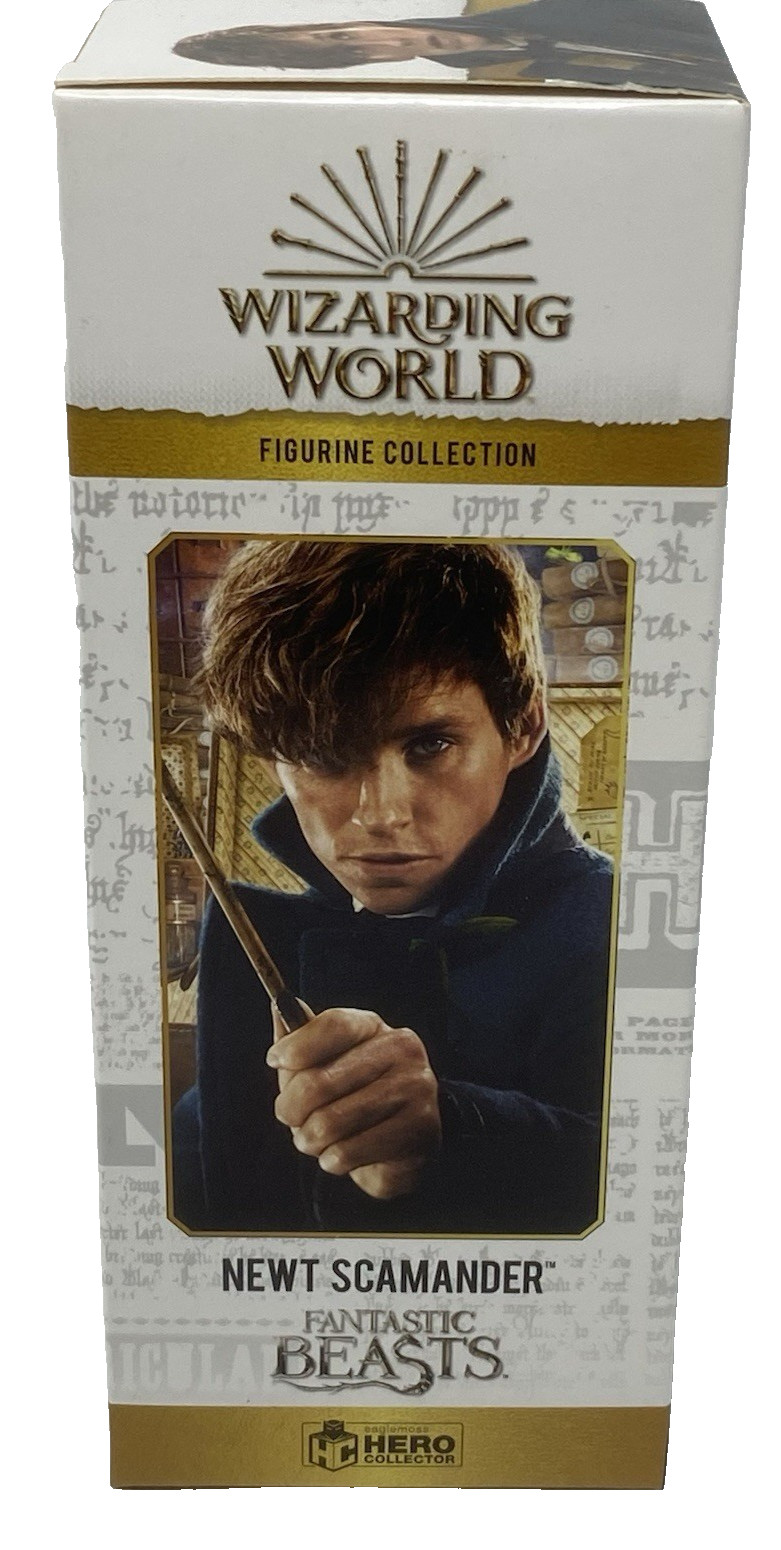 2019 Eaglemoss Fantastic Beasts Wizarding World Newt Scamander Figurine Unopened