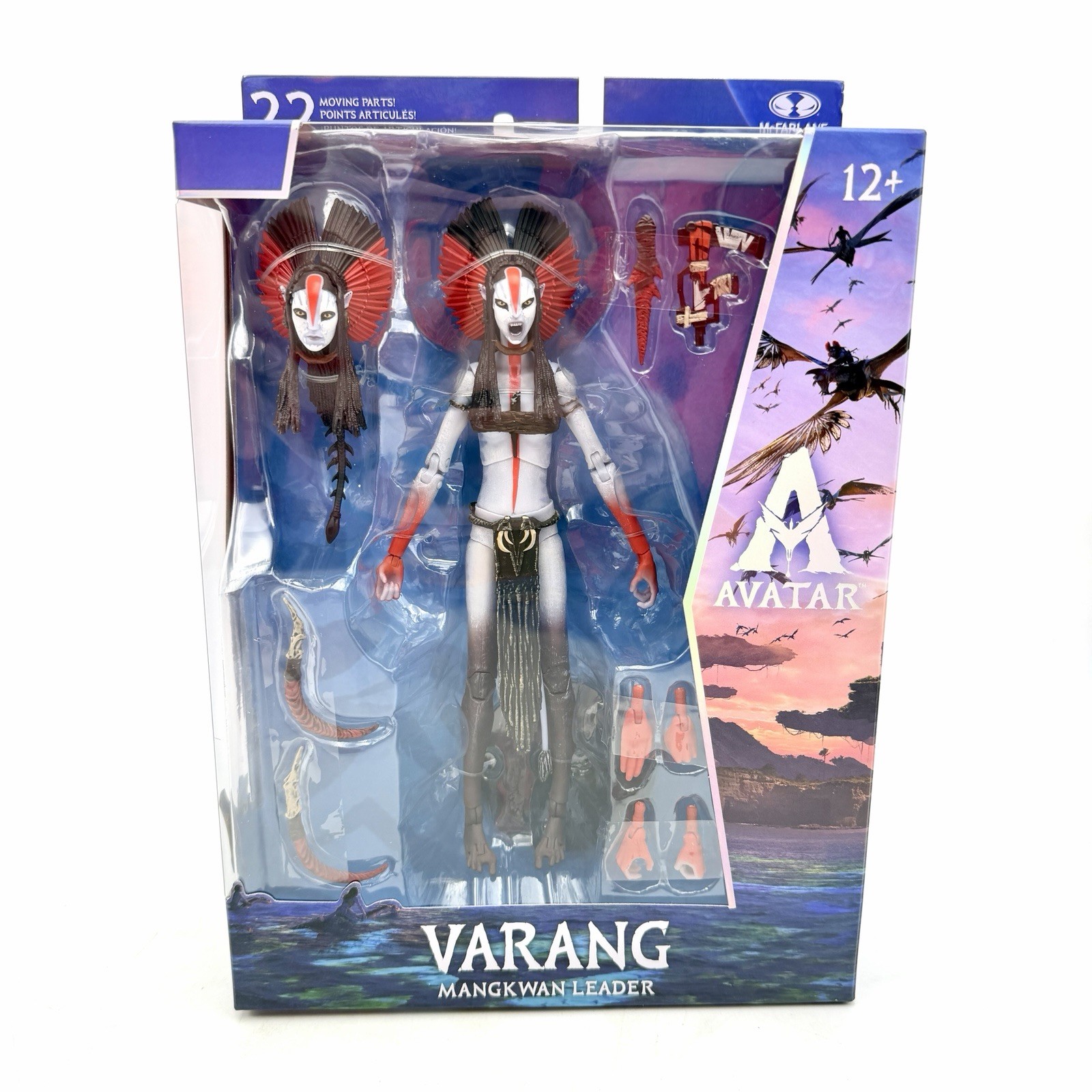 RARE McFarlane Avatar Fire and Ash VARANG Mangkwan Leader Collector Edition