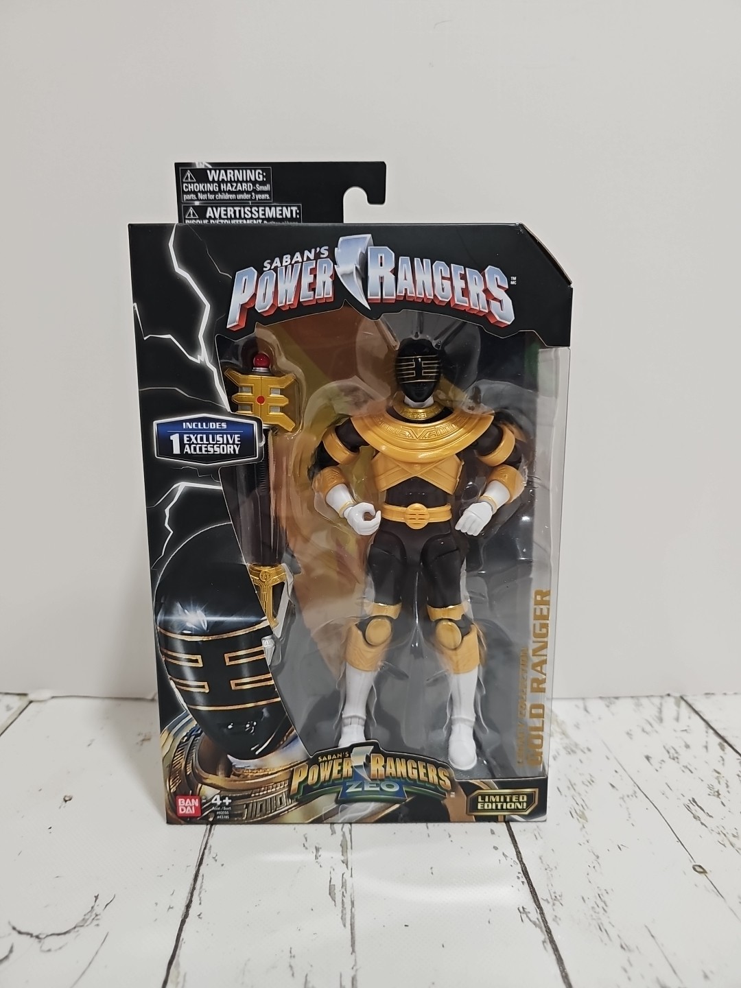 Power Rangers Zeo Legacy Collection Gold Ranger Bandai