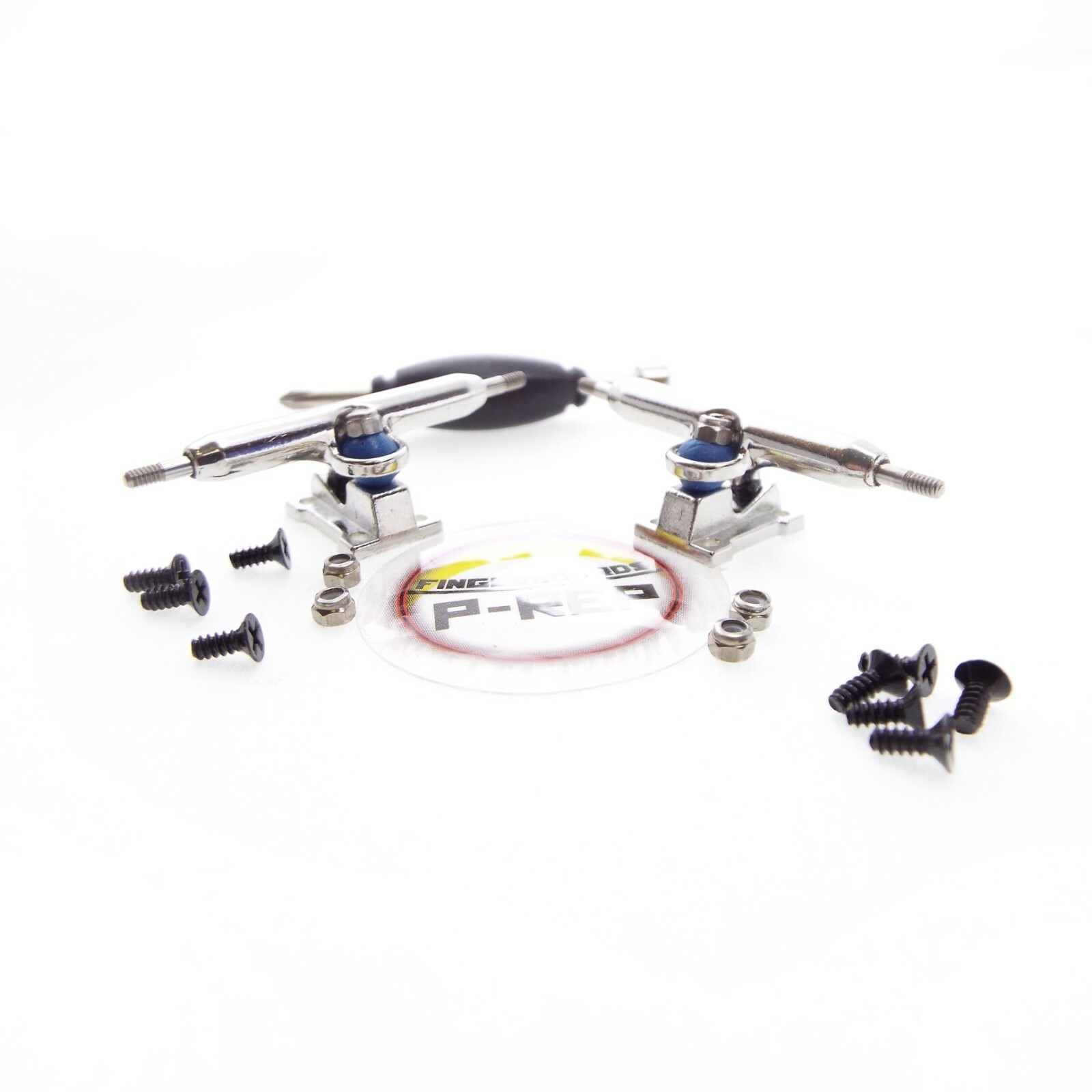 P-REP Solid Performance 34mm Fingerboard Trucks – Chrome