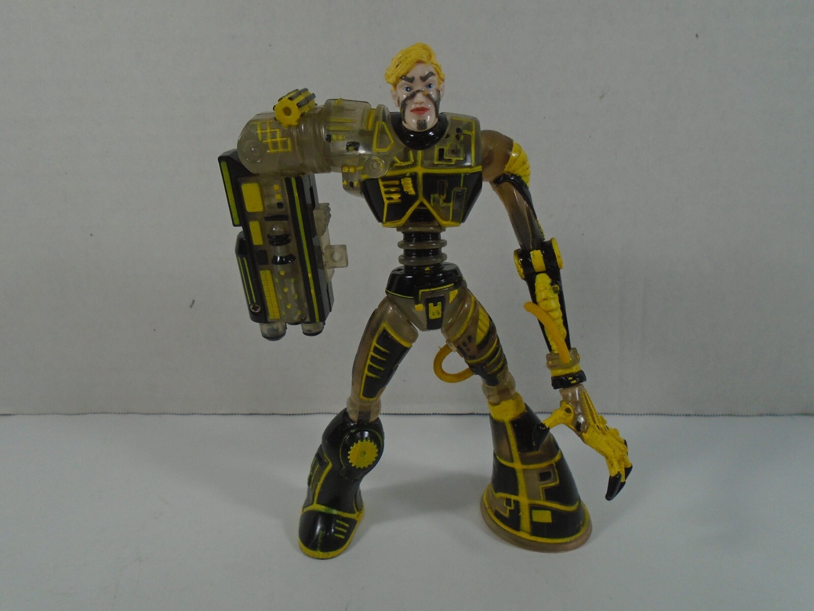 1998 TOY BIZ–XMEN THE NEW MUTANTS–7&Prime; WARLOCK FIGURE (LOOK)