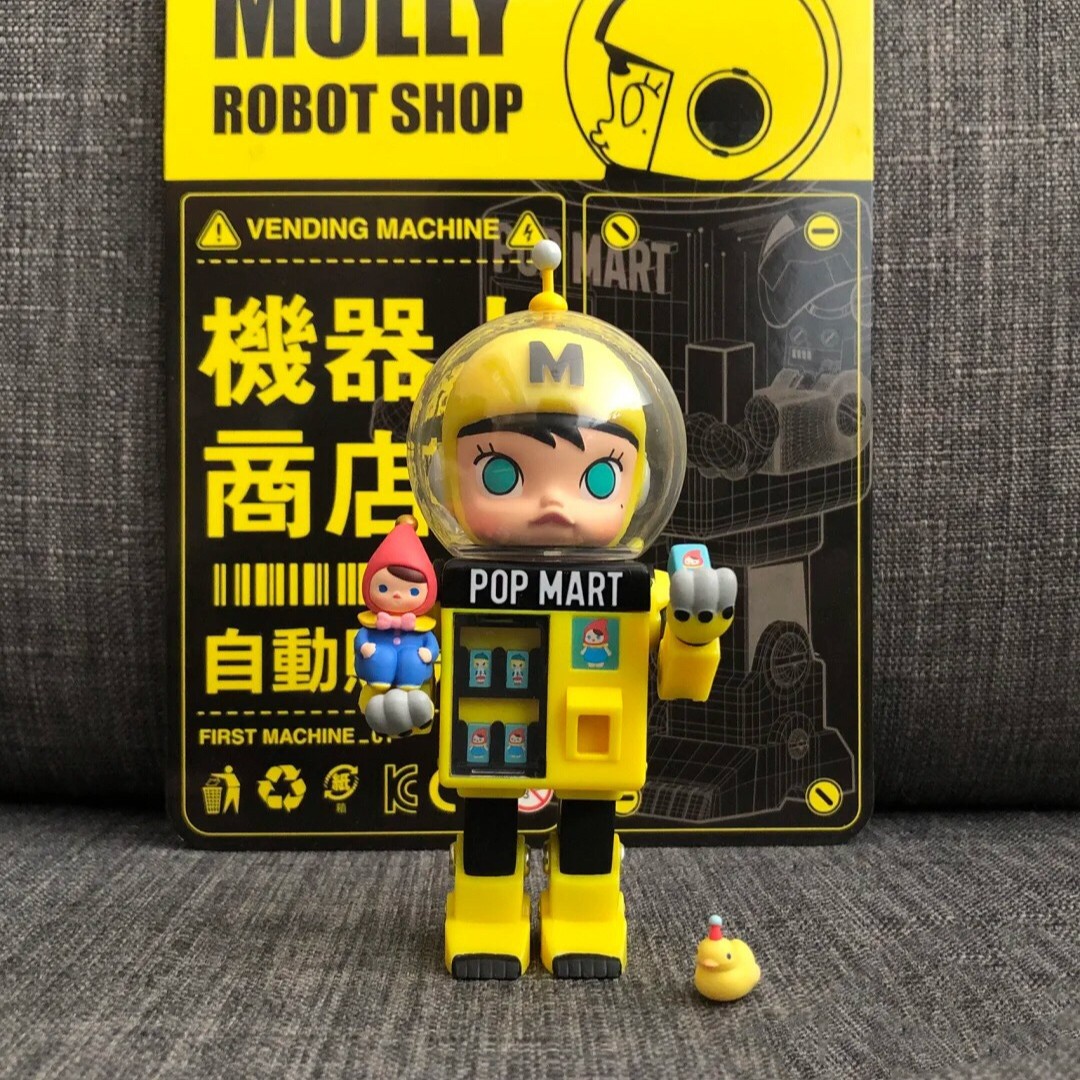 100% Authentic KENNYSWORK Molly Robot Shop Art Toy Limited Collectible Sealed
