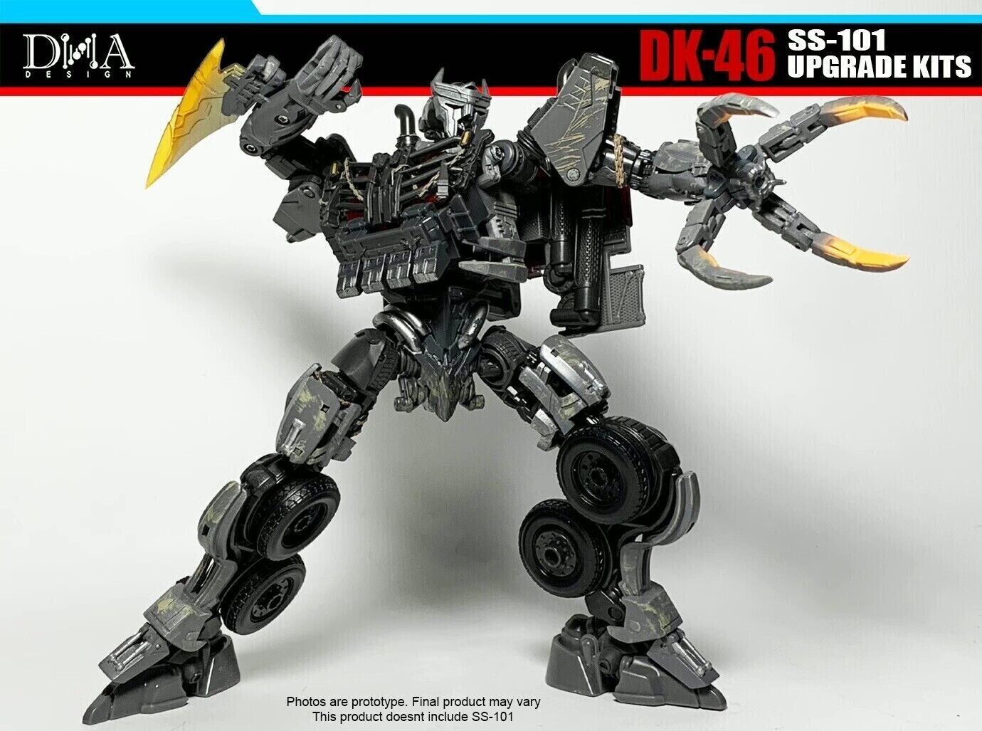 DNA DK-46 Upgrade Kit For Transformers Studio Series SS-101 Scourge With Bonus
