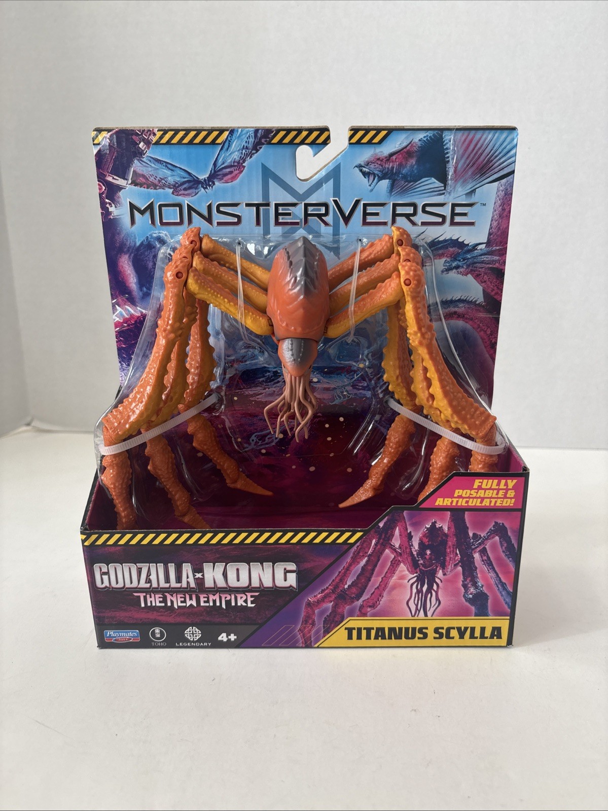 Monsterverse Godzilla x Kong Titanus Scylla 7&Prime; Inch Action Figure IN HAND