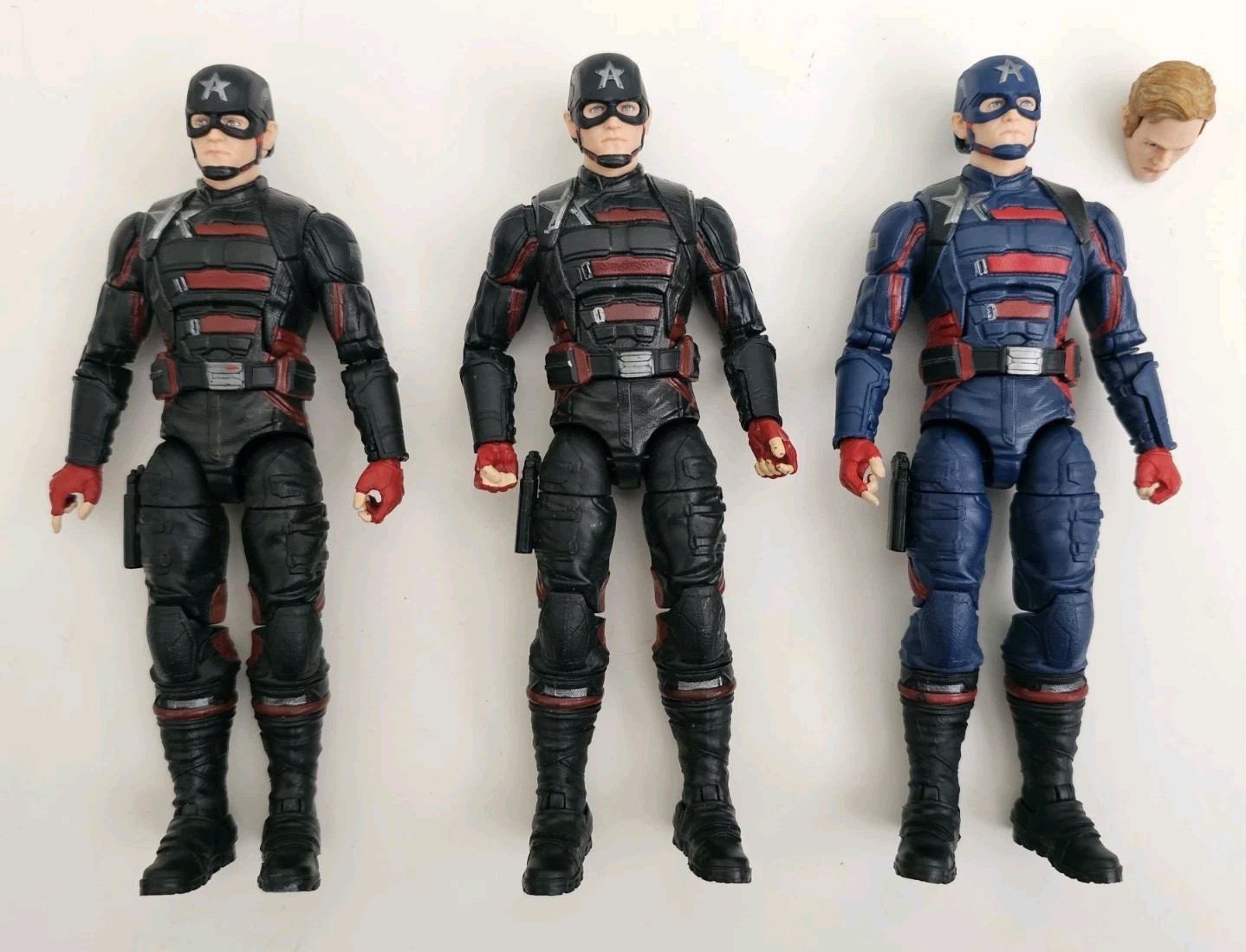 Loose lot of 3 Marvel Legends MCU Disney+ US Agent John Walker figures