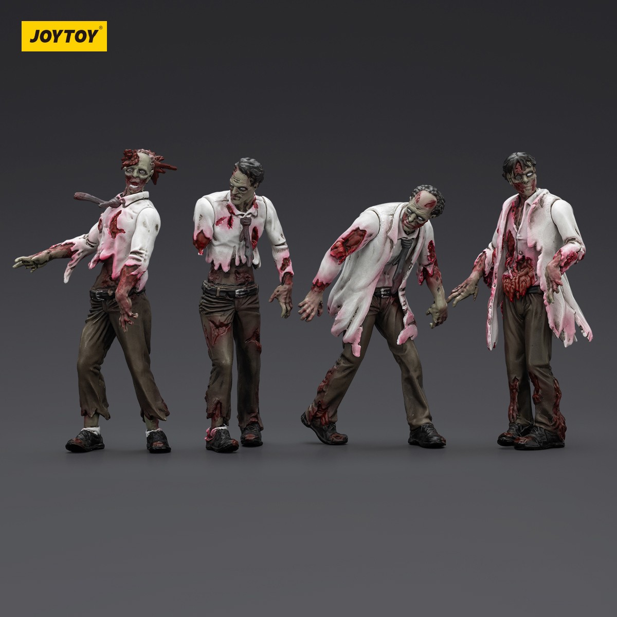 HiPlay JOYTOY 1/25 Dark Source Zombie Figure Scientists JT01604 Action Figures
