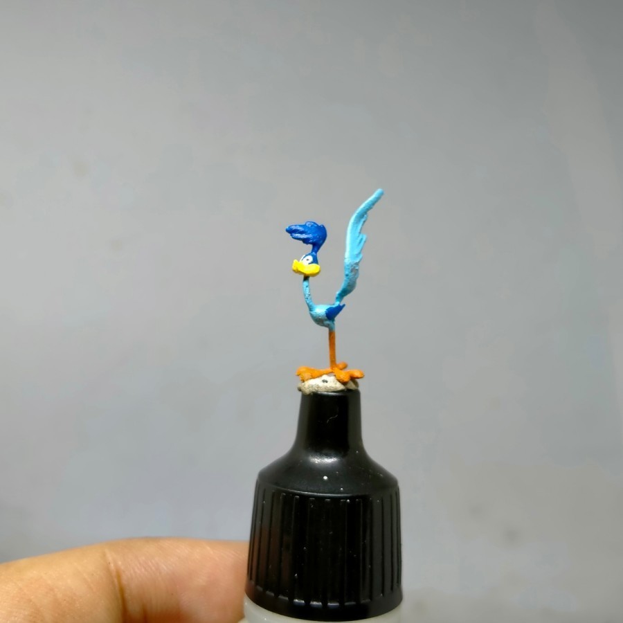 New Miniature Figure Bird Runner Scale HO 1:87 1:64 NO PREISER
