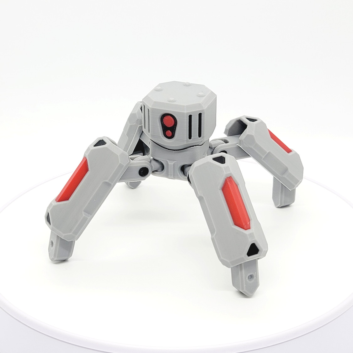 Cubrick & Cube Case | Robot Mech Action Figure | 3D Printed Articulated Toy