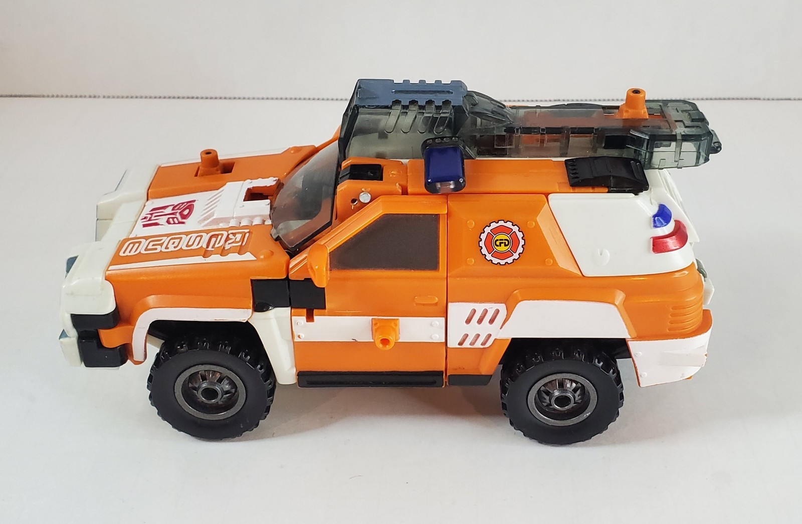 TRANSFORMERS Armada Powerlinx Red Alert 2003 Action Figure Incomplete READ