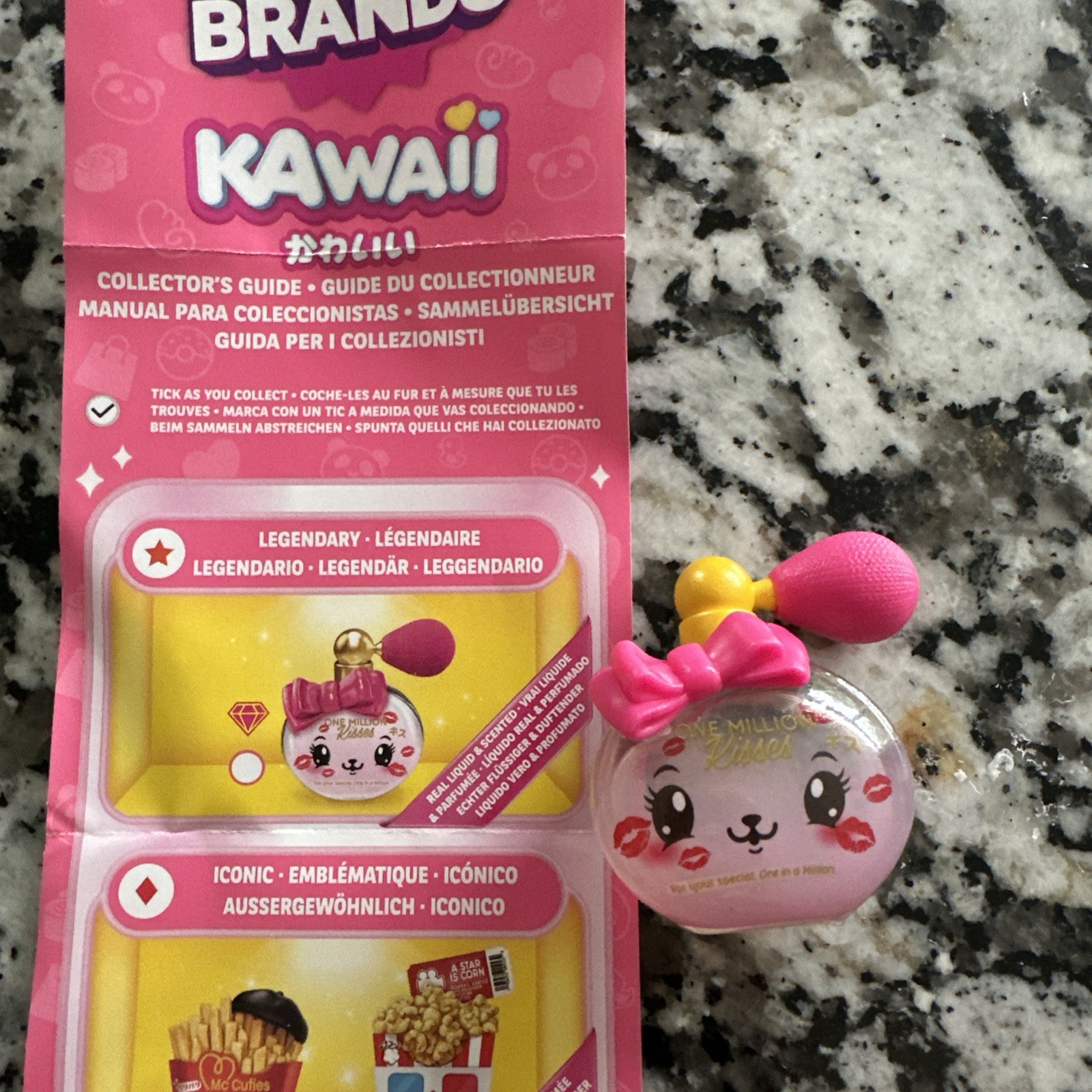 Zuru Mini Brands Kawaii Legendary One Million Kisses Perfume With Real Liquid