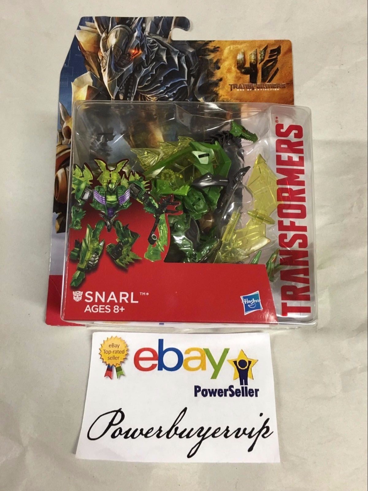 NEW🔥Transformers 4 Age of Extinction Movie Snarl Dinobot Action Figure🔥2DAYGET