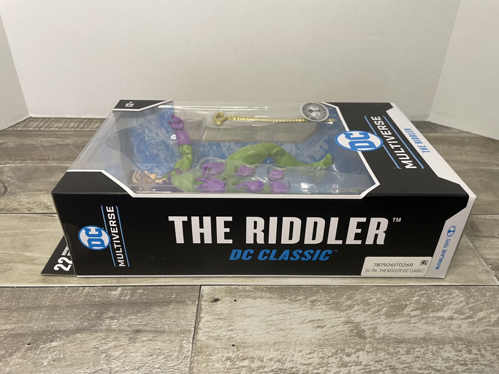 McFarlane DC Multiverse The Riddler DC Classic 7” Platinum Edition Figure NEW