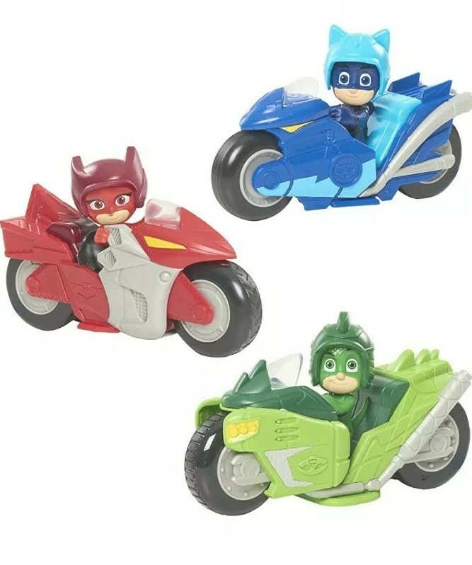 PJ Masks Catboy Kickback Motorcycle Pull Back Toy Age 3 and up