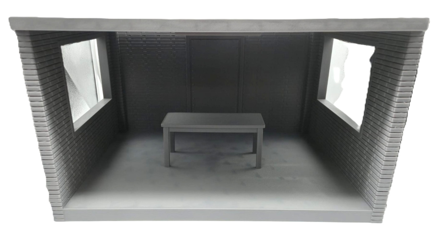 1:10 Scale Replica The Dark Knight Interrogation Room Diorama for 7 inch Figures