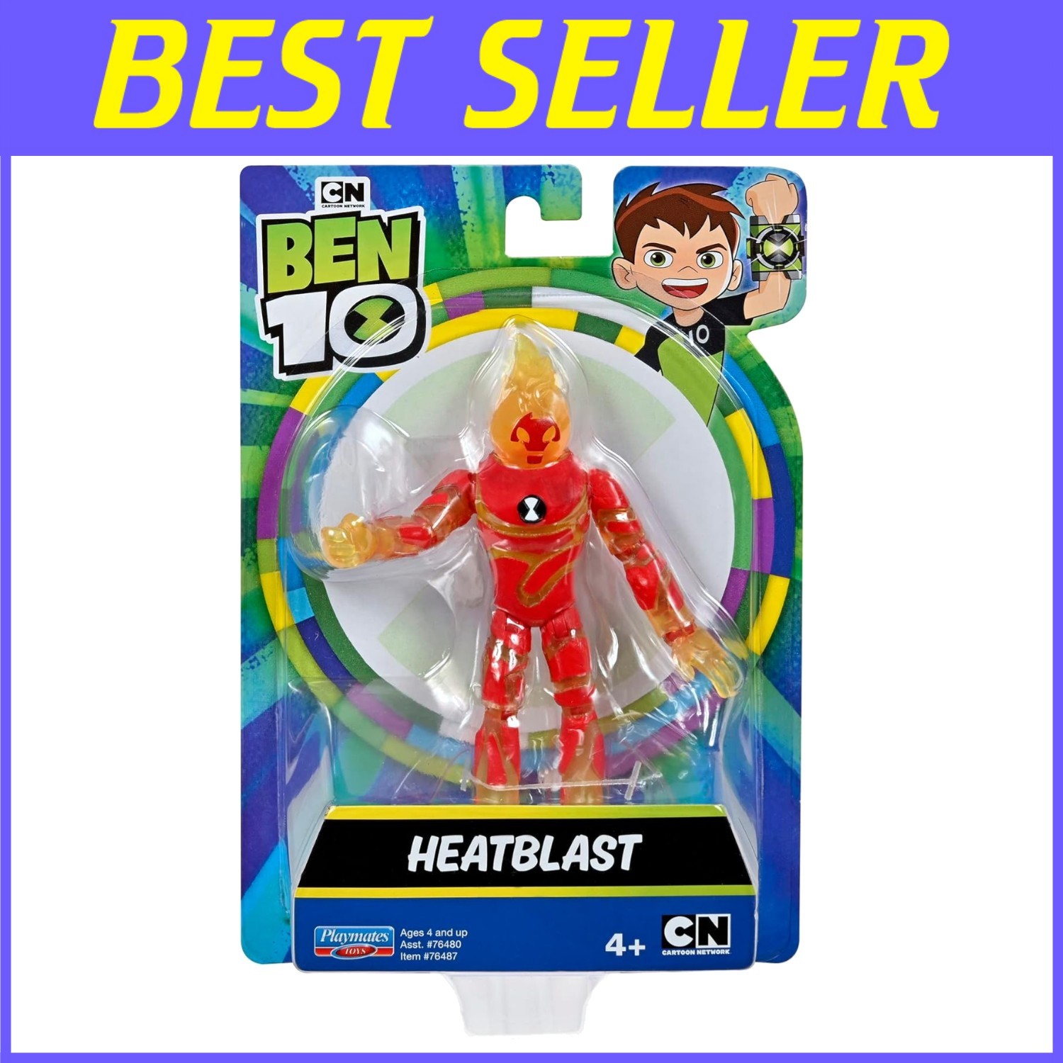 Heatblast Basic Figure 5 Inches