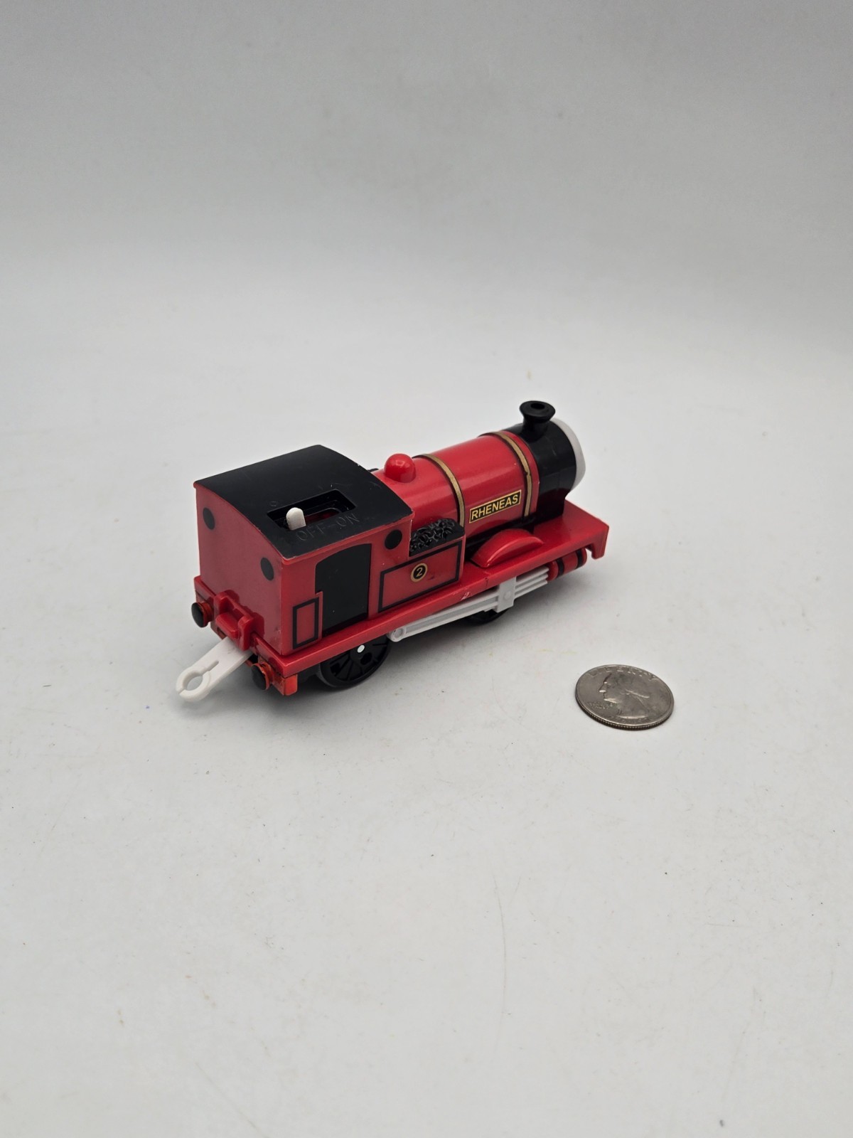 Motorized Trackmaster Thomas & Friends Train Tank Engine – Rheneas – Works