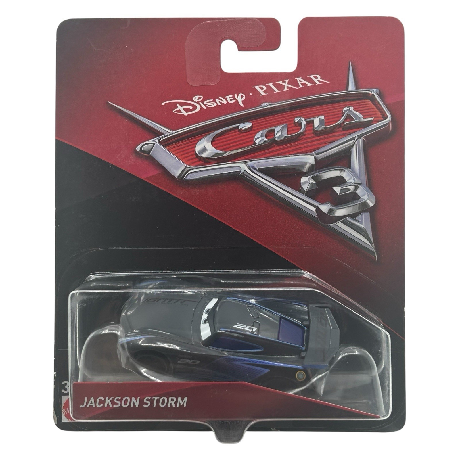 Disney Pixar Cars 3 Jackson Storm Next Gen Piston Cup Racer 1:55 Diecast Mattel