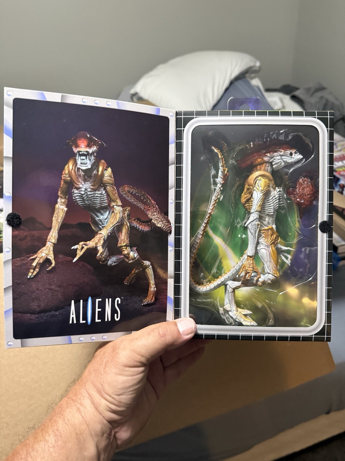 ULTIMATE PANTHER ALIEN Aliens Kenner Tribute 7&Prime; Scale Action Figure Neca 2022