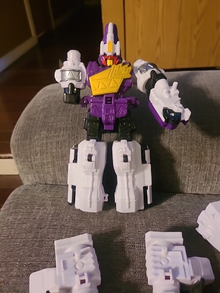 Mighty Morphin « Power Rangers » Dino SuperCharge Plesio Charge Megazord Zord