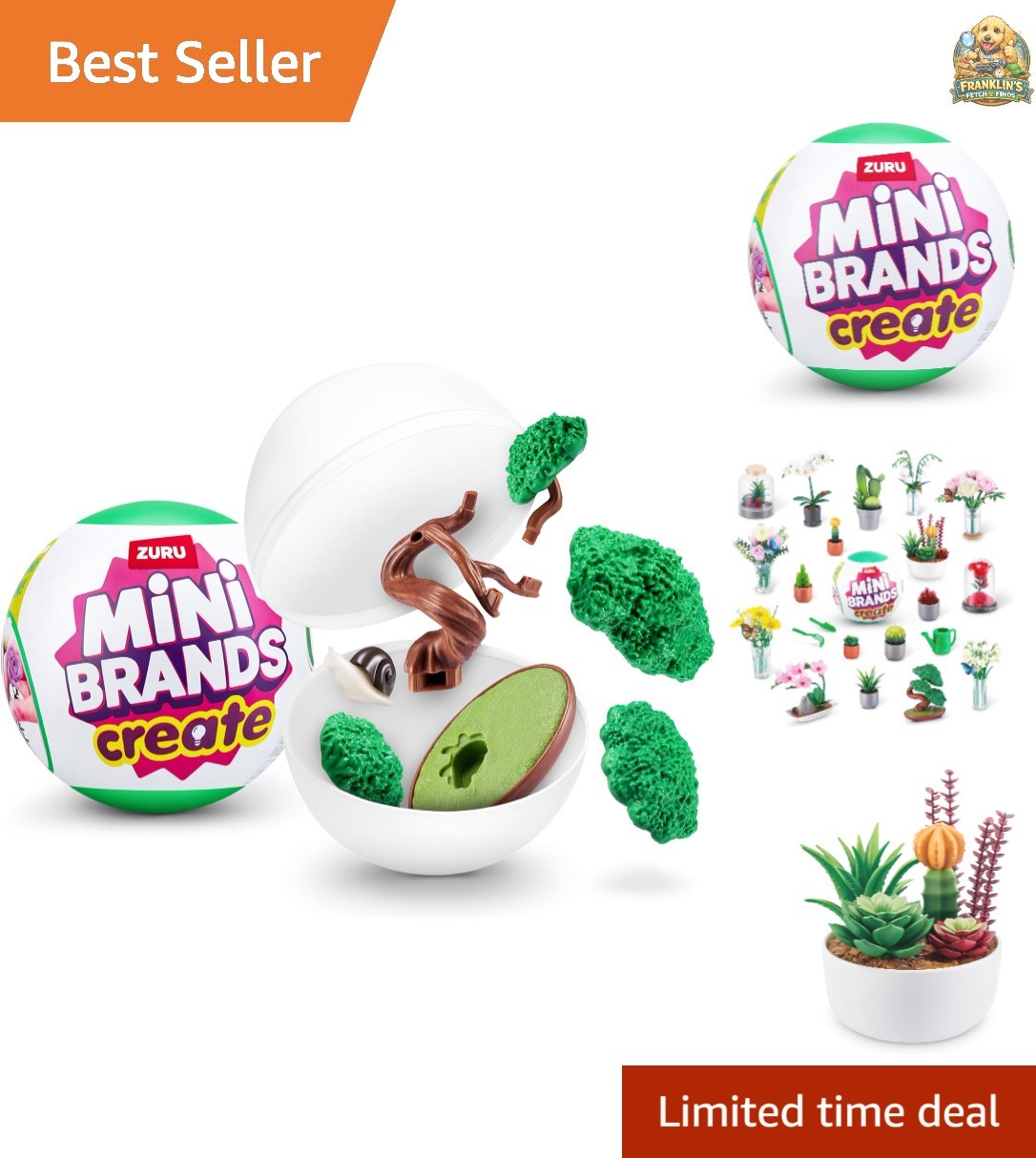 Create Garden Capsule by , Mini Botanical Collectibles, Mystery Blind Packagi…