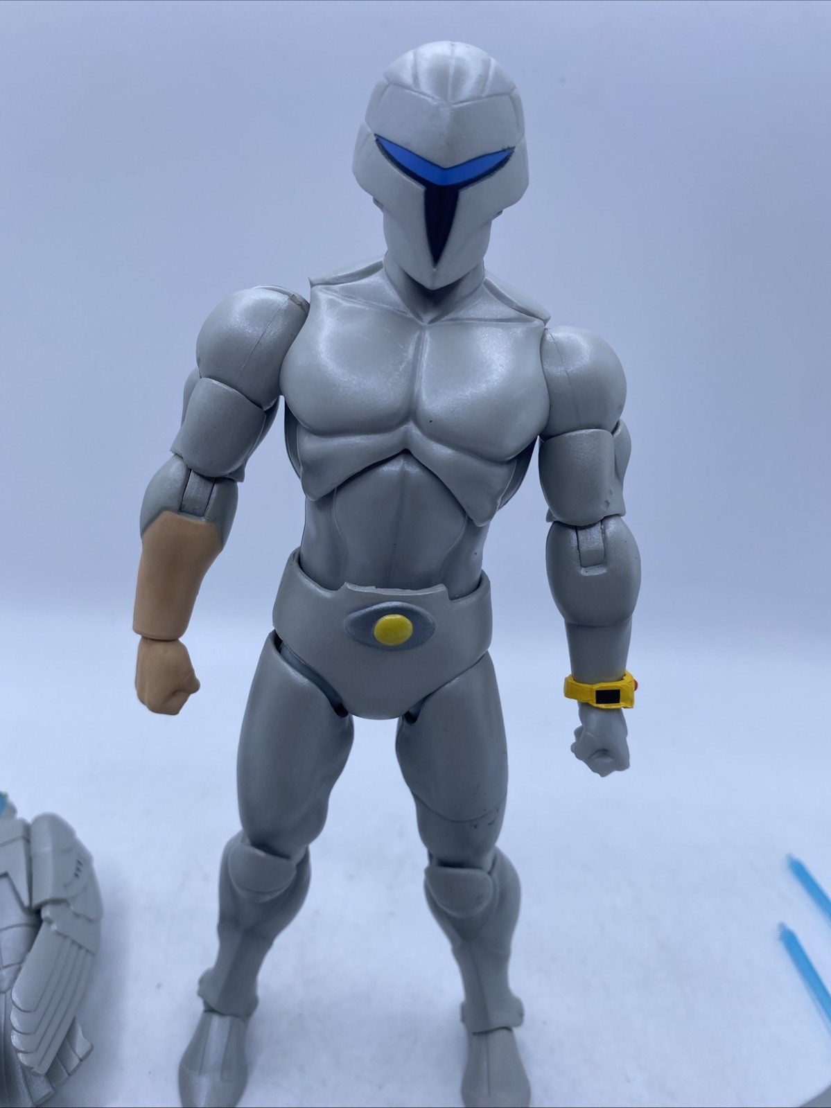 Super7 Ultimates Silverhawks Quicksilver 7&Prime; Action Figure INCOMPLETE