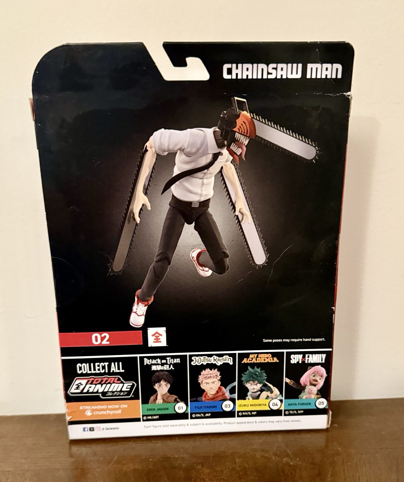 NEW🪚Chainsaw Man Total Anime #2 Action Figure🩸Denji Crunchyroll Toy Jazwares