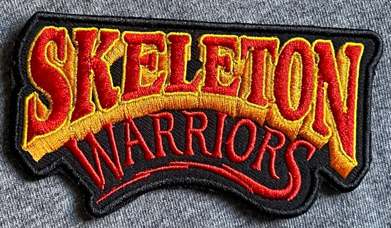 SKELETON WARRIORS embroidered logo figure patch action symbol Skeletor He-Man