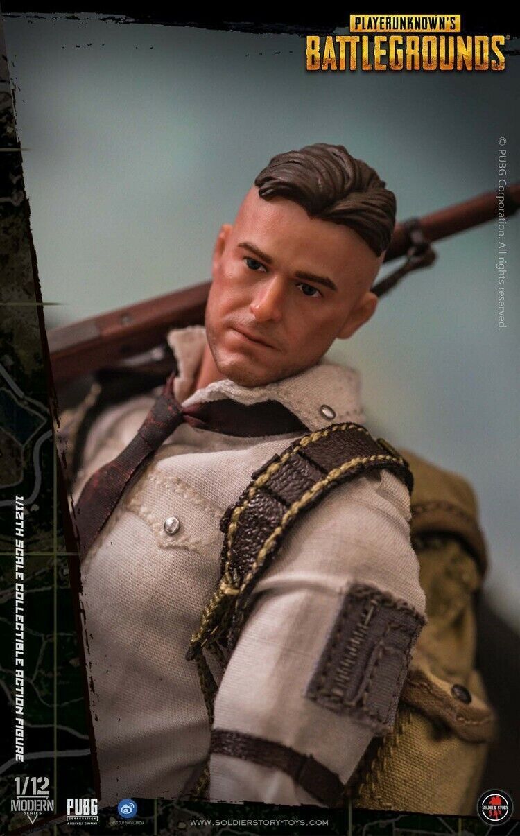 Soldier Story SSG-001 PUBG PlayerUnknown&rsquo;s Battlegrounds 1/12 Action Figure Gift