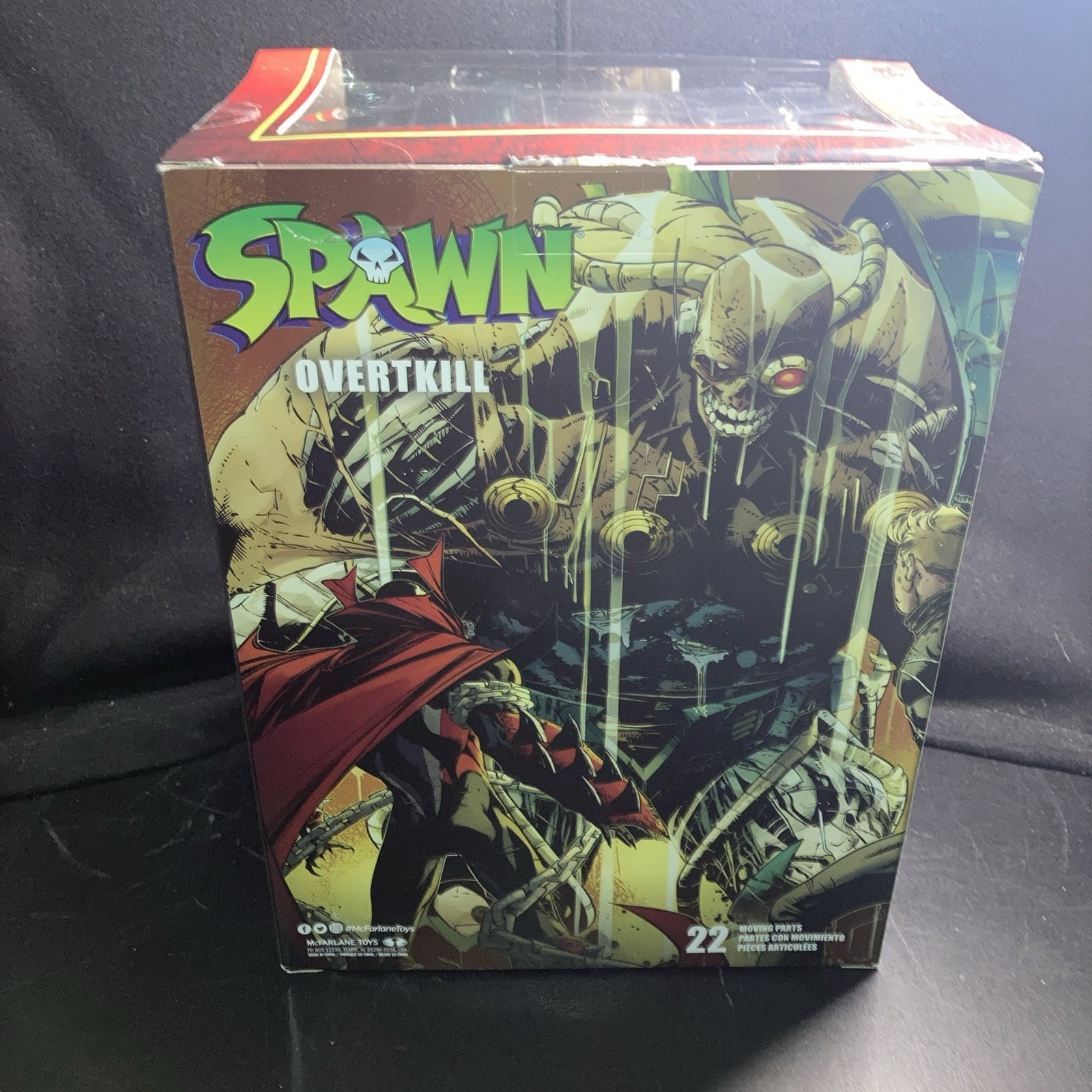 McFarlane Toys Spawn Overtkill Figurine Action Figure 9” BRAND NEW