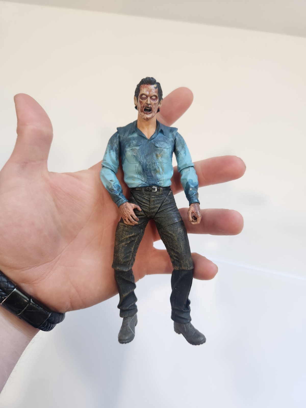 NECA Deadite Ash action figure from the Evil Dead 2 Loose Used 6.5 Inches